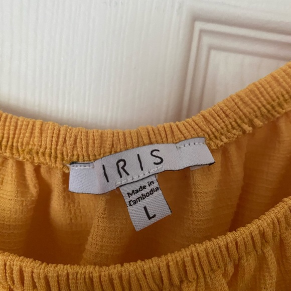 mustard yellow top - Picture 2 of 5